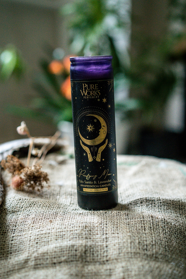 Ceremoniálny set Manifestačná sviečka + Ceremoniálne kakao