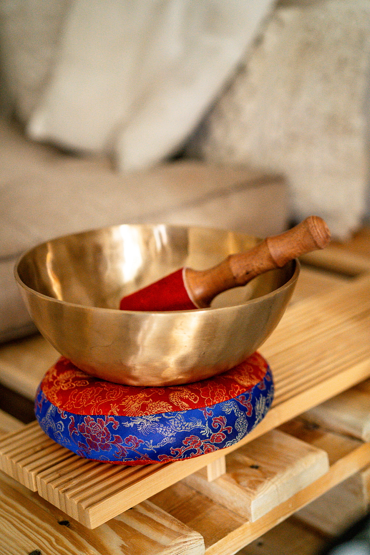 Tibetská miska Shakti ø 26 cm Krčná Čakra