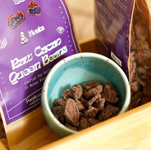 RAW COCOA QUEEN BEANS 200g