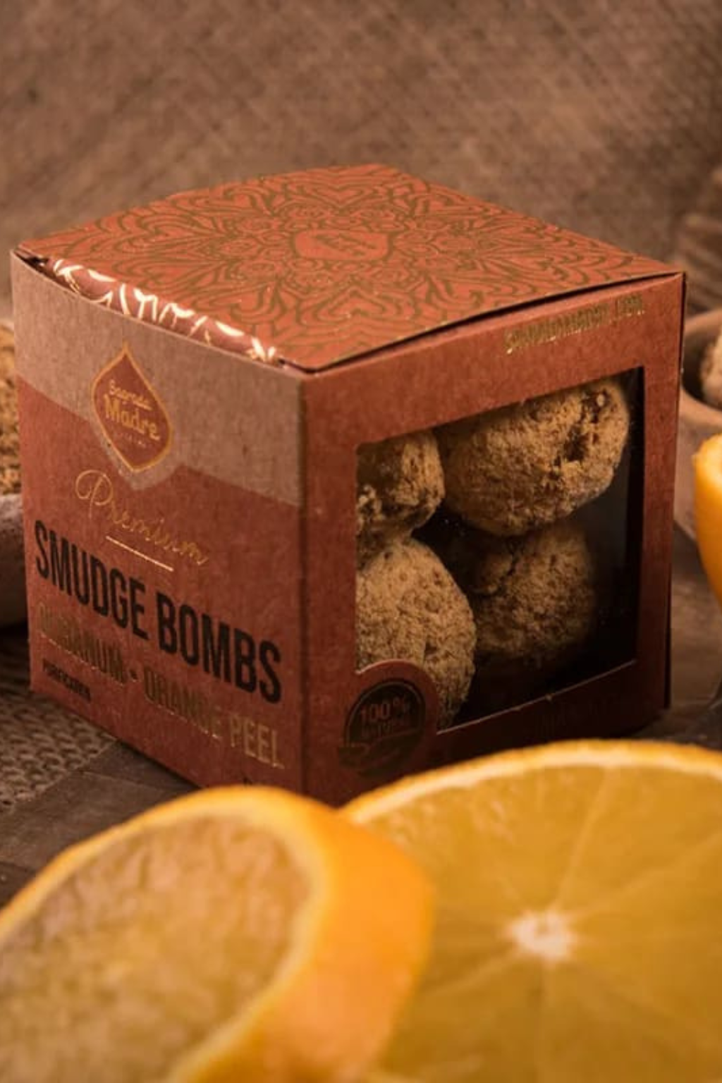 Vydymovacie bomby Sagrada Madre Olibanum a Orange