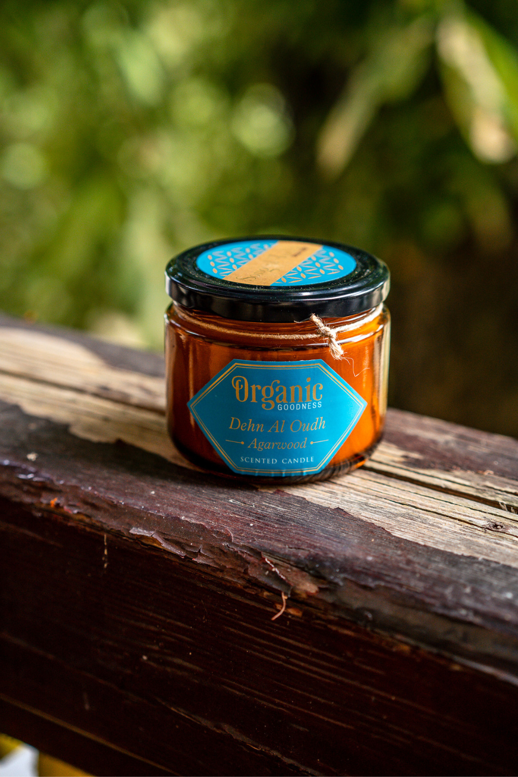 Sojová sviečka Organic Goodness Agarwood 200g