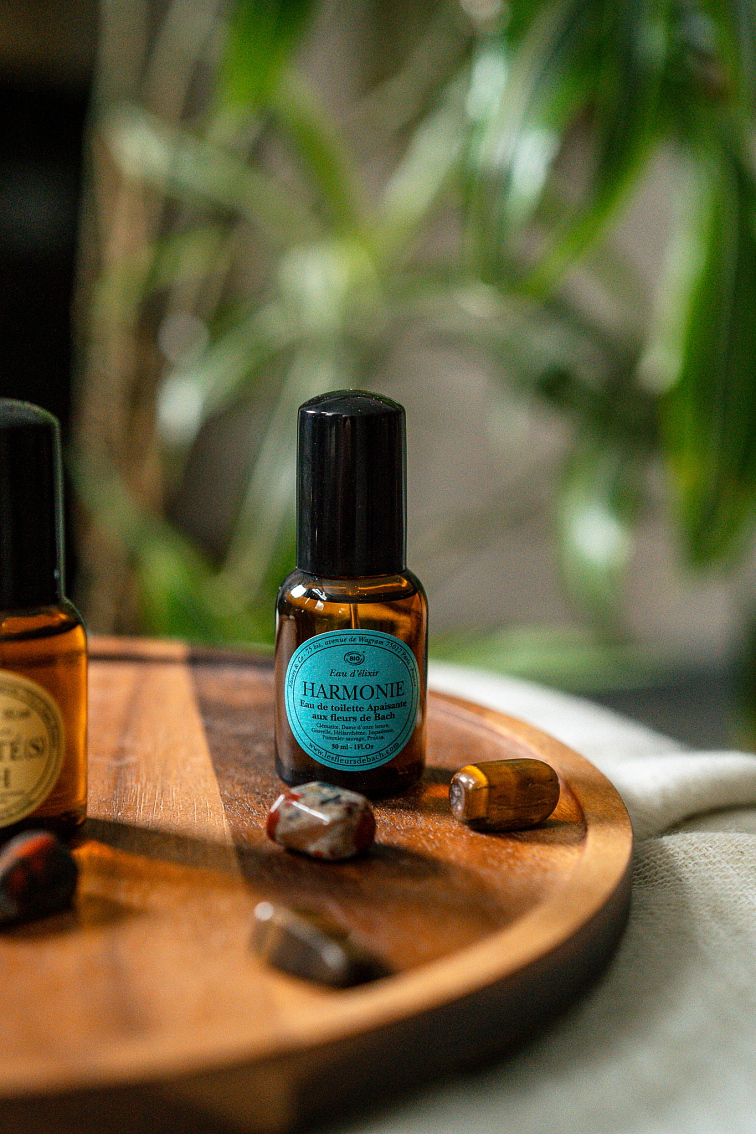 Toaletná voda s Bachovými kvetovými esenciami Pokoj a Harmónia