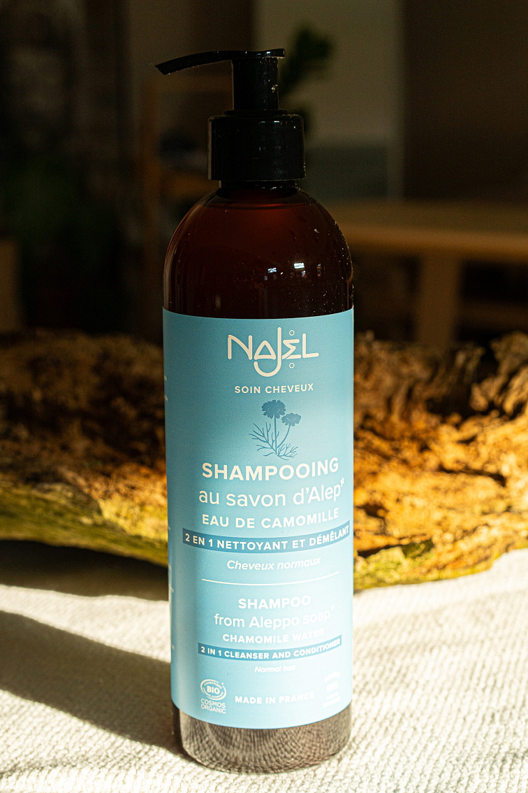 Najel Aleppo Oragnický šampón 2 v 1 na normálne vlasy