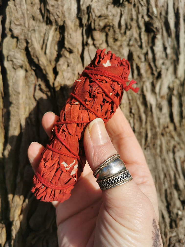 Šalvia Biela s Dračou krvou