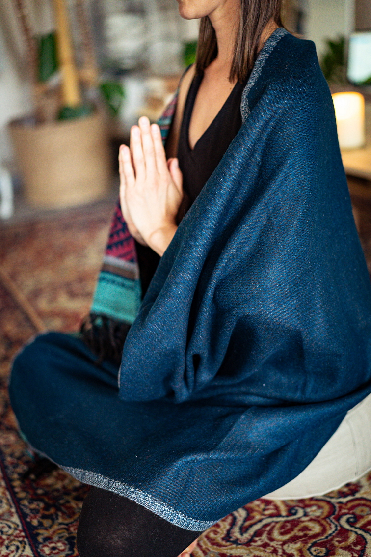 Meditačný pléd Ocean