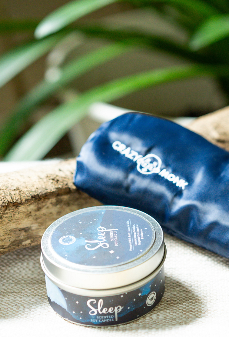 Sójová sviečka Song of India Sleep v plechovke