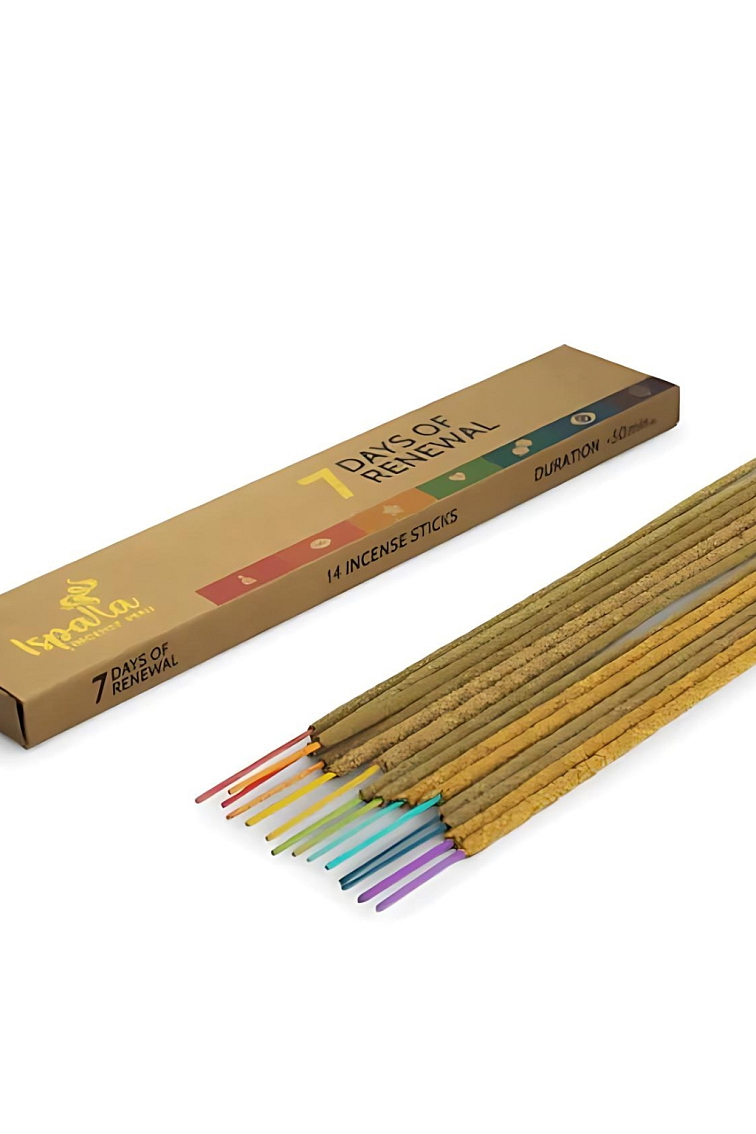 Vonné tyčinky Ispalla incense 7 Days of Renewal