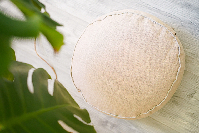 Meditačný Vankúš z Prírodného Konope