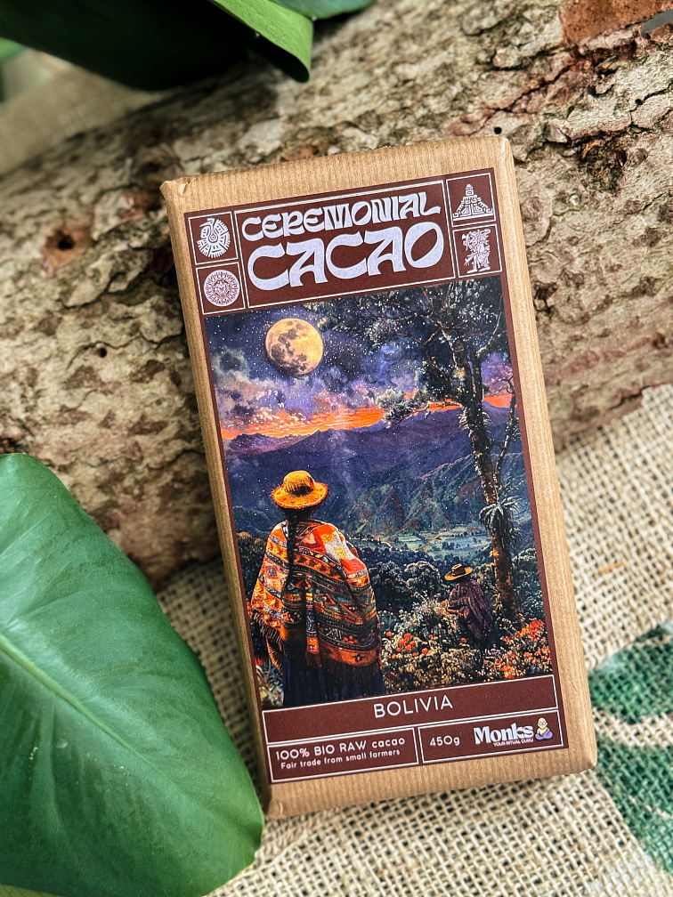 Ceremoniálne kakao Premium Raw Bolívia 450g