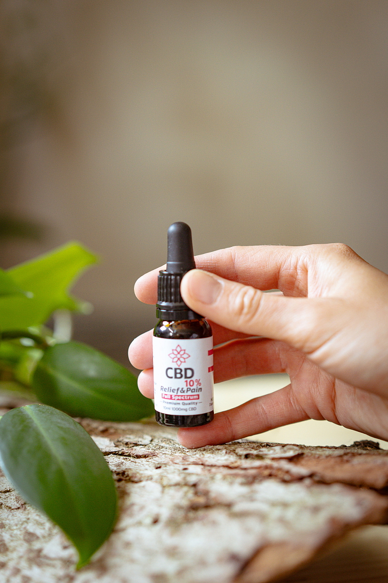 CBD olej Relief & Pain 10 %