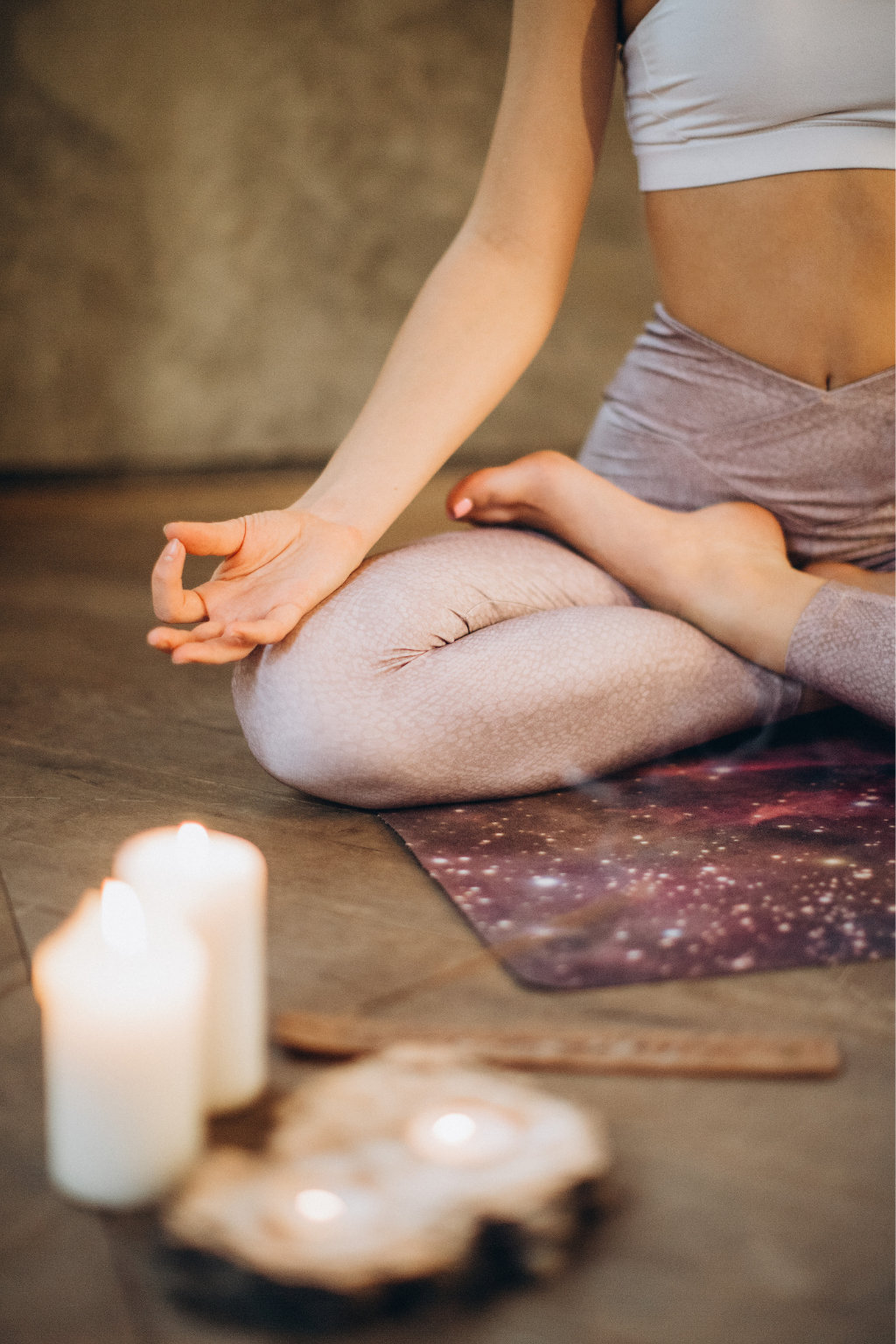 Sviečka 7 Chakra s esenciálnymi olejmi