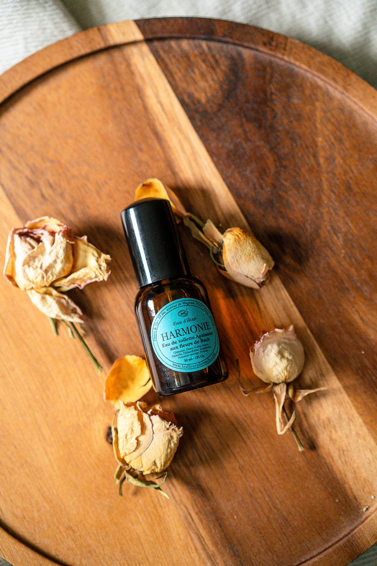 Toaletná voda s Bachovými kvetovými esenciami Pokoj a Harmónia