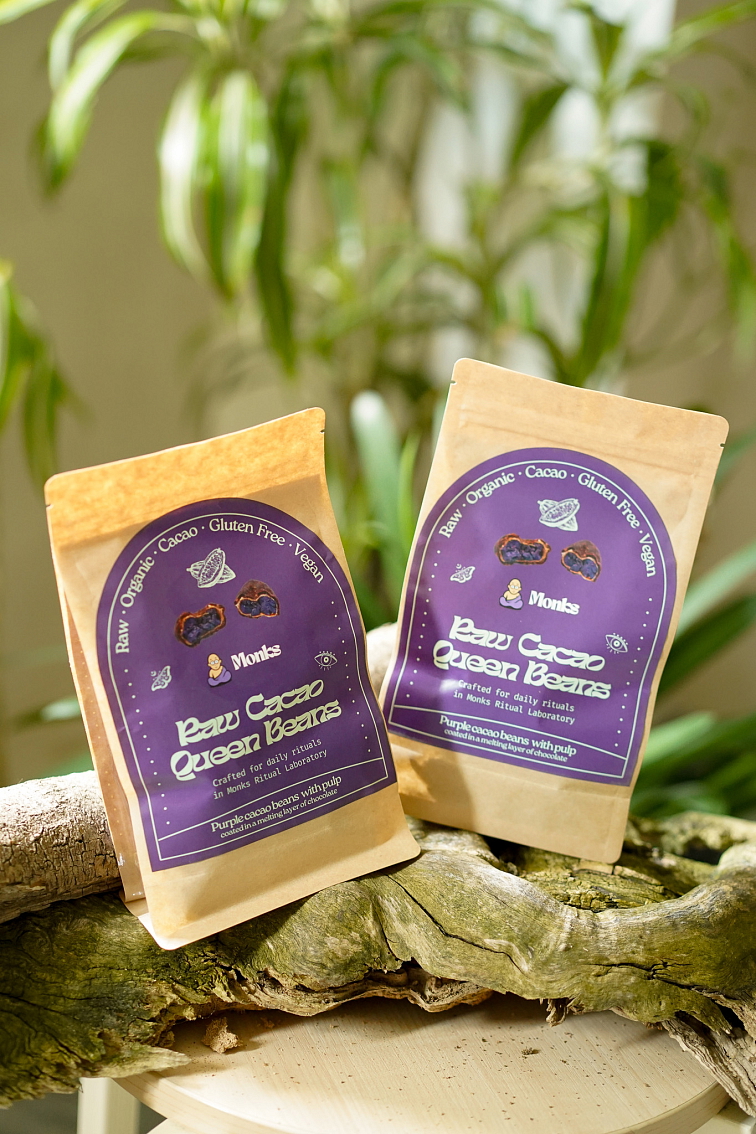 RAW COCOA QUEEN BEANS 200g