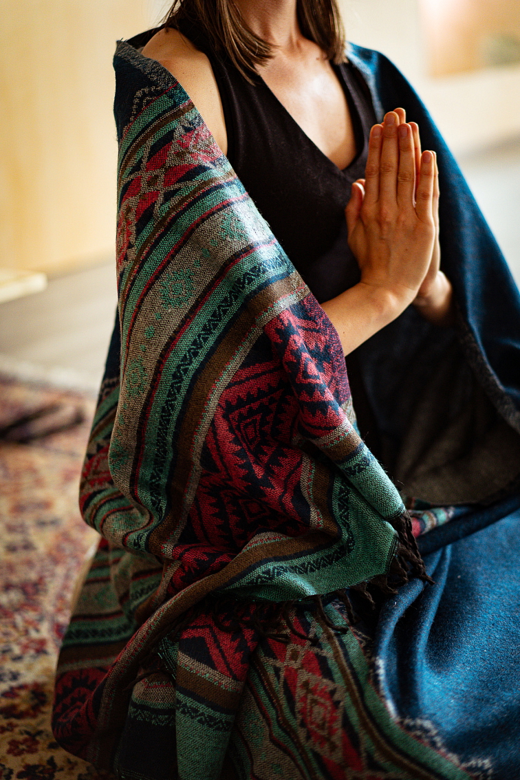 Meditačný pléd Ocean