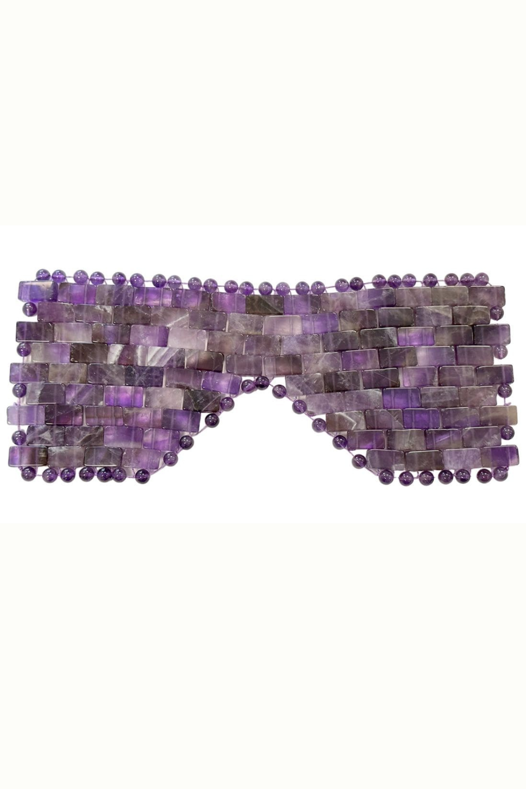 Brazílska ametystová maska na oči Ametyst