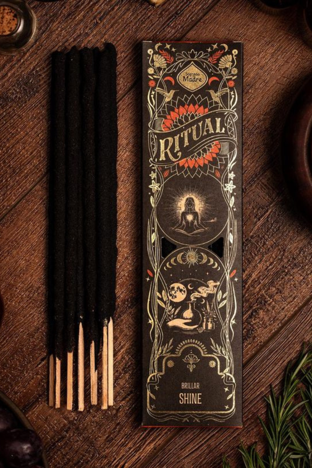 Vonné tyčinky Sagrada Madre Ritual Shine White Lotos