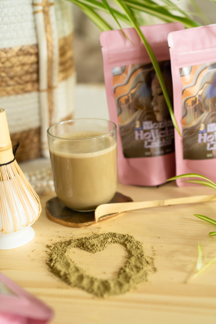 Monks Hojicha Latte 100g – japonský čaj