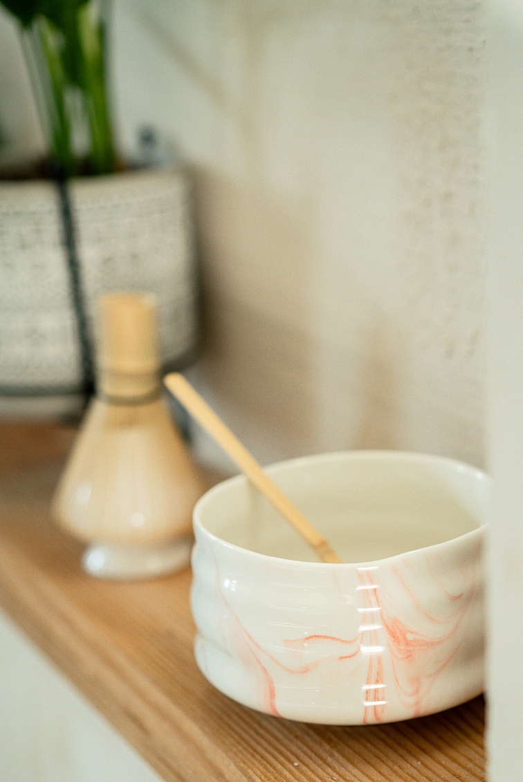 Tradičná japonská miska na matchu Chawan