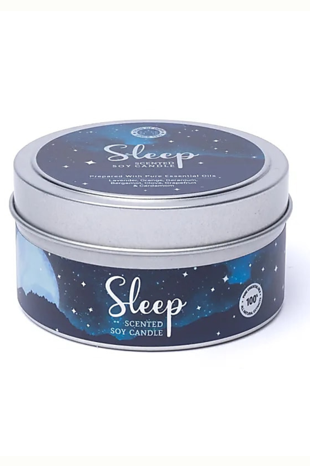 Sójová sviečka Song of India Sleep v plechovke