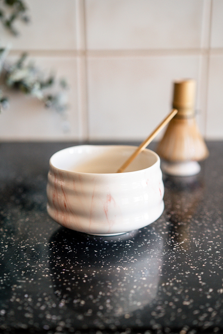 Tradičná japonská miska na matchu Chawan