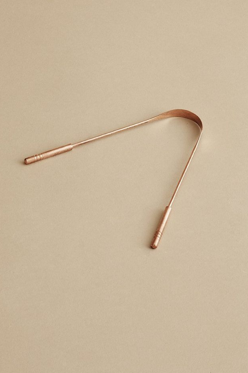 Medená škrabka na jazyk