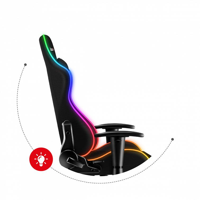 Herní židle HUZARO FORCE 6.0 RGB LED MESH