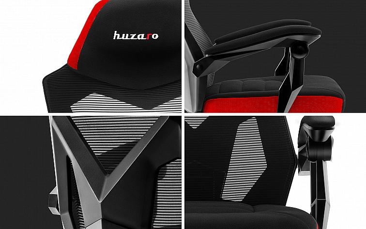 Herní židle HUZARO COMBAT 3.0 RED