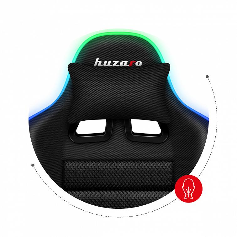 Herní židle HUZARO FORCE 6.0 RGB LED MESH