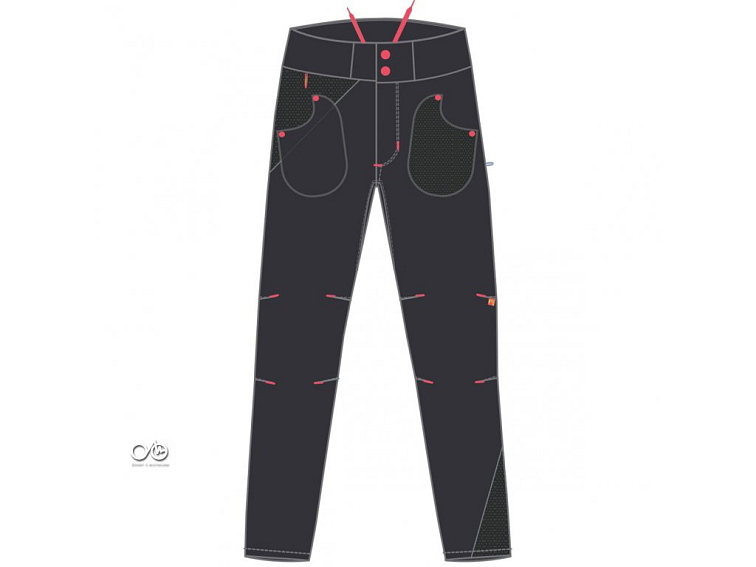 Karpos SALICE lezecké nohavice, dámske, tmavosivé