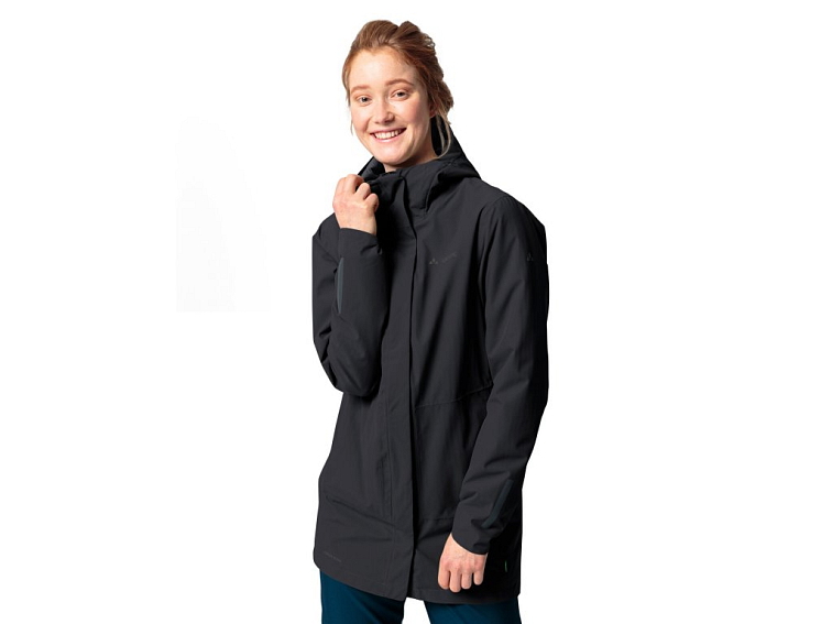 Vaude Cyclist II cyklistická bunda, dámska, čierna