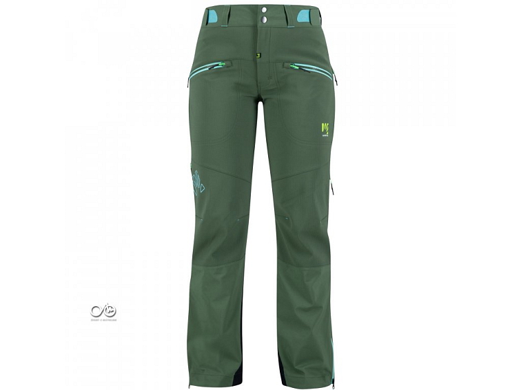 Karpos MARMOLADA skialpové nohavice, dámske, thyme