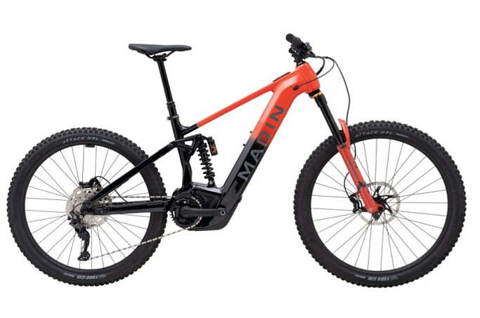 MARIN Alpine Trail E1 BOSCH CX 29/27.5 elektrobicykel, červená/čierna