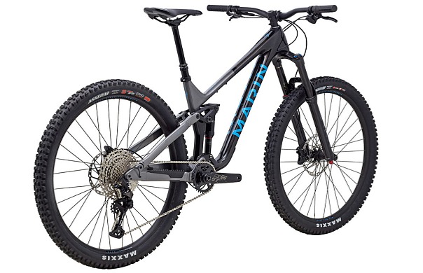 MARIN Alpine Trail Carbon 1 bicykel, čierna/modrá