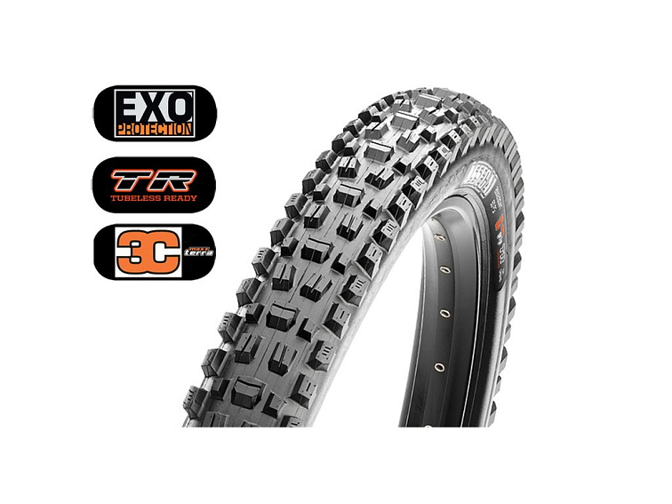 Maxxis ASSEGAI 29x2.50WT, EXO/TR/3CT, kevlar, MTB plášť