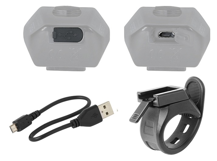 FORCE BUG 400LM USB predné svetlo