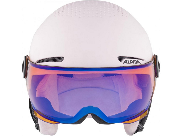 ALPINA ZUPO VISOR Q-Lite juniorská lyžiarska prilba, ružová matná