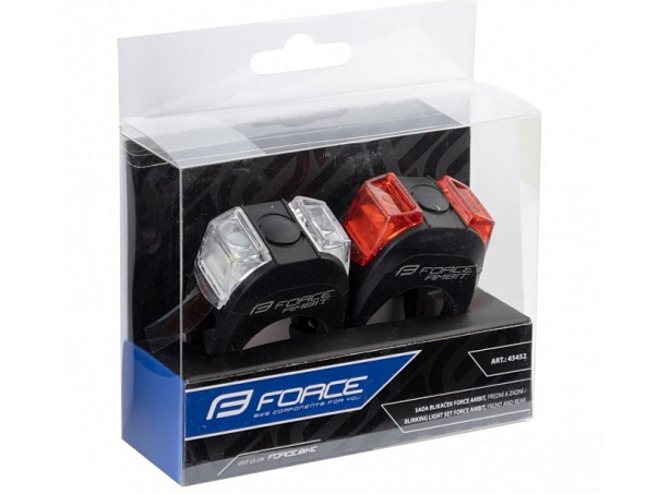 FORCE AMBIT blikačky - sada predná + zadná