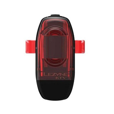 LEZYNE KTV DRIVE PRO+ zadné svetlo, čierne, 150 Lumenov