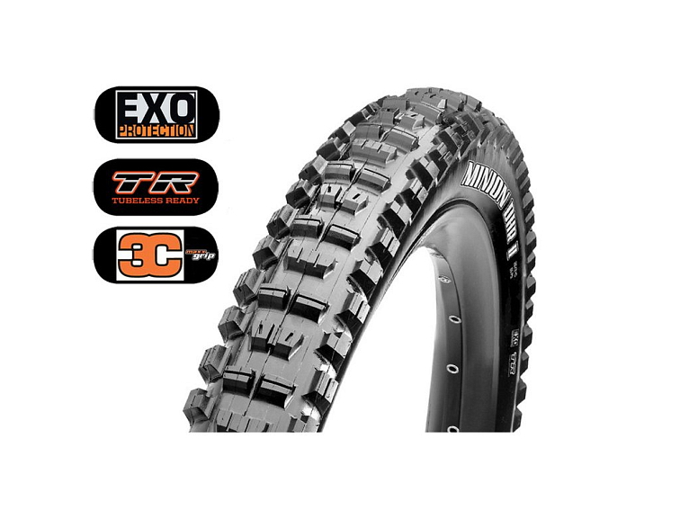 Maxxis MINION DHR II 29x2.40WT, 3CG/EXO/TR, kevlar, MTB plášť
