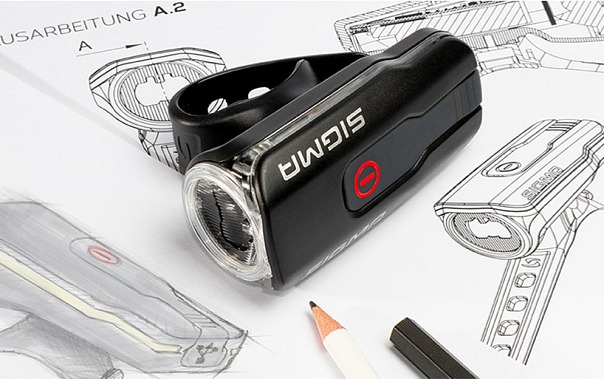 SIGMA AURA 60 USB predné svetlo