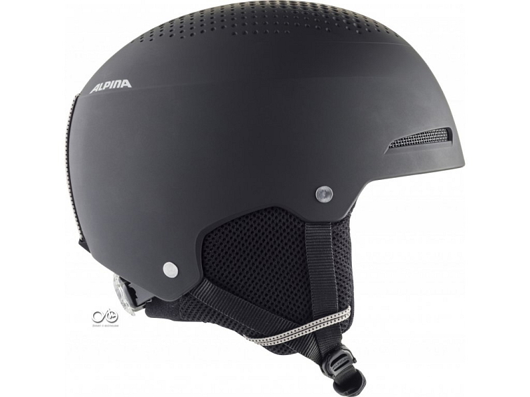 ALPINA Detská lyžiarska prilba ZUPO čierna mat