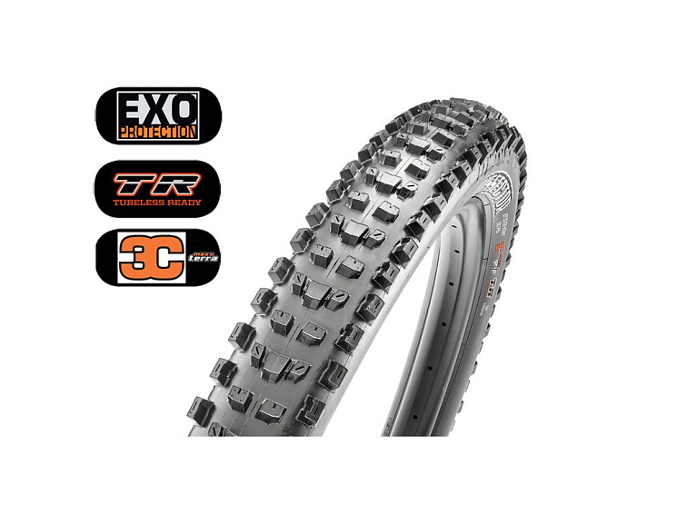 Maxxis DISSECTOR 29x2.40” WT, 3CT/EXO/TR, MTB plášť, kevlar