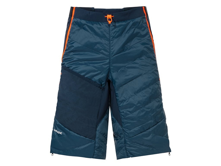 Vaude SESVENNA SHORTS zateplené šortky, pánske, baltic sea