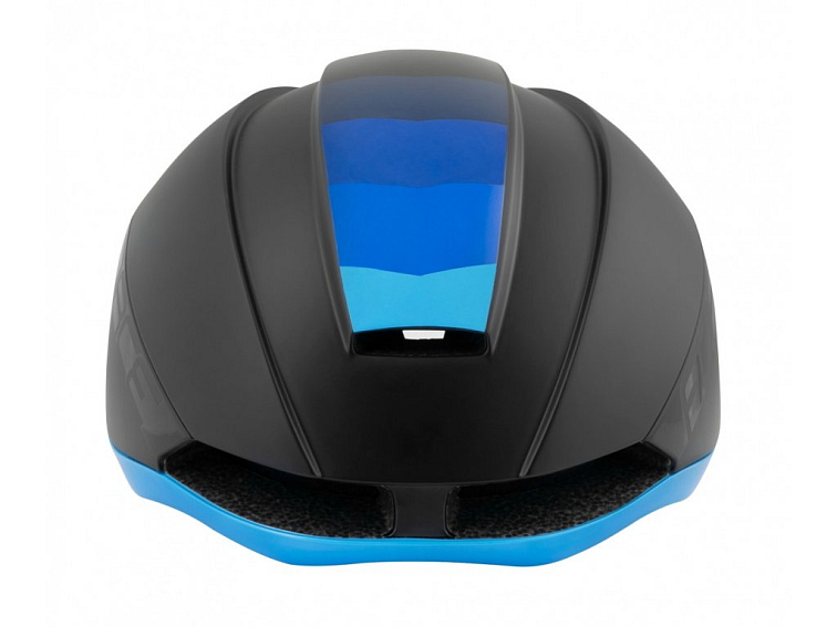 FORCE ORCA prilba, čierna matná - modrá