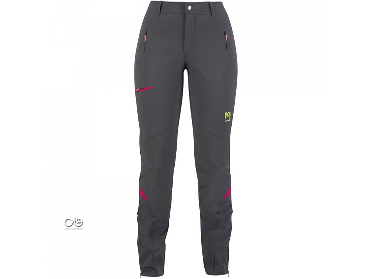 Karpos CEVEDALE EVO skialpové nohavice, dámske, vulcan/pink