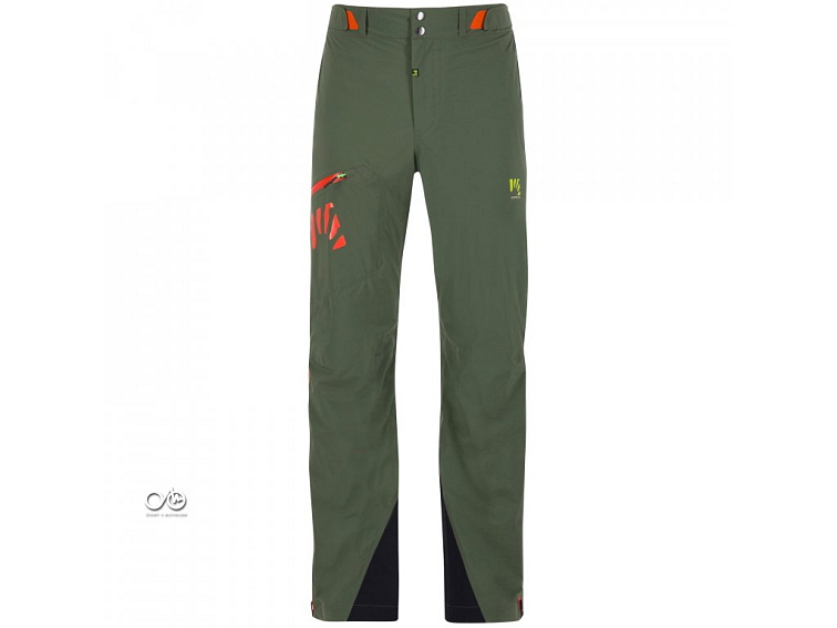 Karpos VALSESIA SHELL skialpinistické nohavice, pánske, thyme