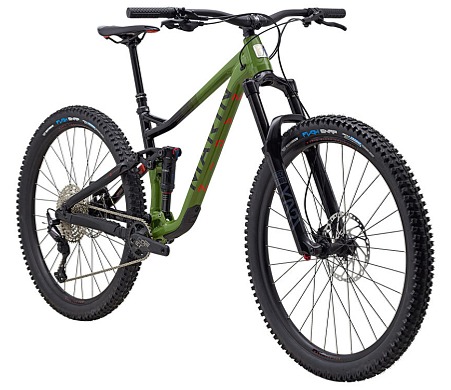 MARIN Alpine Trail 7 bicykel, zelená/čierna/oranžová