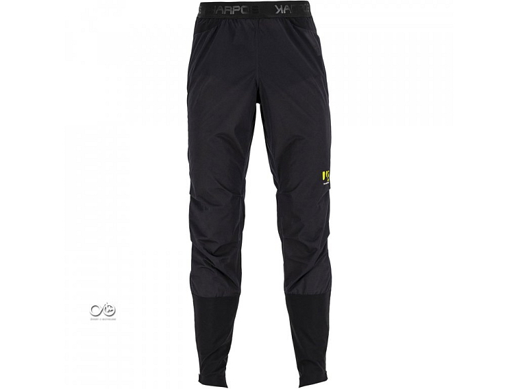 Karpos LAVAREDO RAIN bežecké nohavice, pánske, čierna