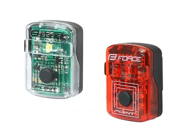 FORCE POINT USB blikačky, sada predná a zadná