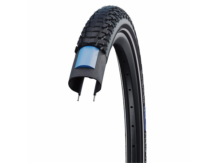 Schwalbe MARATHON PLUS TOUR plášť 28x1.75", SmartGuard, reflex, 1065 g
